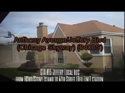 CTA Ride 2006 New Flyer D40LF (1070) on Rt. #15 Jeffery Local to 47th Red Line Station