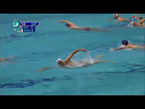 Water-Polo : Eurocup 2022-2023 : Vasas - Sabac (Match complet) - 1/4 de finale aller