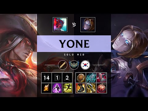 Yone Mid vs Orianna - KR Challenger Patch 25.17