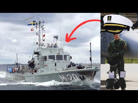 Stridspilot blir Sjökapten för en dag! Till sjöss med Minsveparen M20.