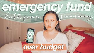 USING MY EMERGENCY FUND | debt free journey 2021, dave ramsey baby steps