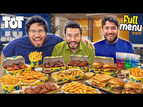 TOT Restaurant Exposed 😱 | Ordered The Entire Menu 🍔 🍟 