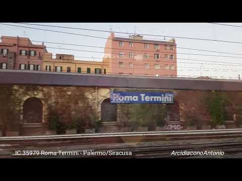 Intercity 35979 con annuncio a bordo