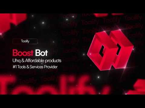 Boost Bot Full Dashboard Showcase Customization