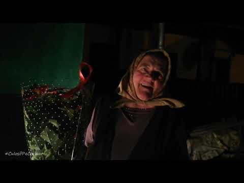 La tăiatul porcului - acasă la lelea Sîiuca Fetti din satul Suplai (clip de prezentare)