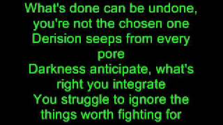 Dee Snider- Inconclusion on screen Lyrics