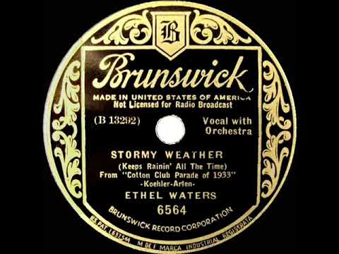 1933 HITS ARCHIVE: Stormy Weather - Ethel Waters