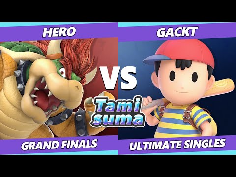 TAMISUMA 224 GRAND FINALS - Hero (Bowser) Vs. Gackt (Ness) SSBU Smash Ultimate