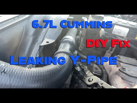 Leaking Coolant Y-Pipe on 6.7 Cummins? Here’s the DIY Fix (2014 Ram 2500)