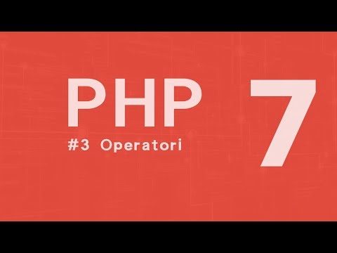 PHP 7 Tutorial  [ITA]  Operatori di confronto, logici e spaceship #3