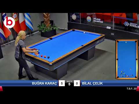 BUĞRA KARAÇ & BİLAL ÇELİK Bilardo Maçı - 