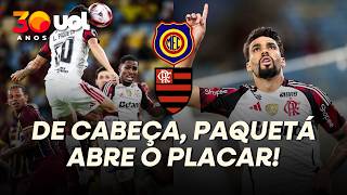 FLAMENGO ABRE O PLACAR COM PAQUETÁ! VEJA PRIMEIRO GOL DO MEIA CONTRA O MADUREIRA