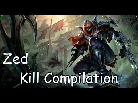 League of Legends - Zed Kill Compilation #16