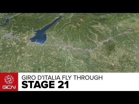 Giro d'Italia 2013 Stage 21 Fly Through