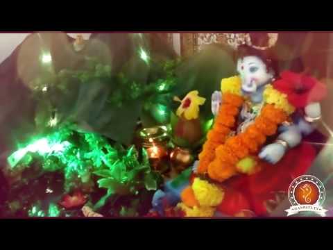 Prasanna Bhangale Home Ganpati Decoration Video