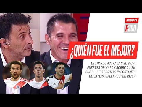 ¿Quién fue el jugador más importante de la Era Gallardo en River? ¡Así opinaron #Astrada y #Fuertes!