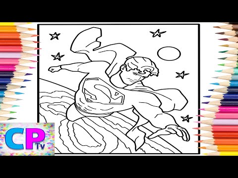Superman over the Earth Coloring Pages/Coloring Pages Tv/3rd Prototype - I Know [NCS Release]