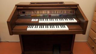 Video thumbnail for My 4th grade talent show (1986) playing a  Lowrey Cotillion D575 by Ryan Robles