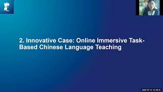 Insights from online task-based teaching
