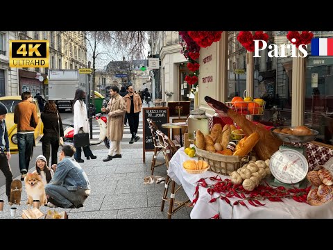 20 January 2026 PARIS 🇫🇷 FRANCE 4K HDR WALK | STREET CITY WALK PARIS MONDAY WALK