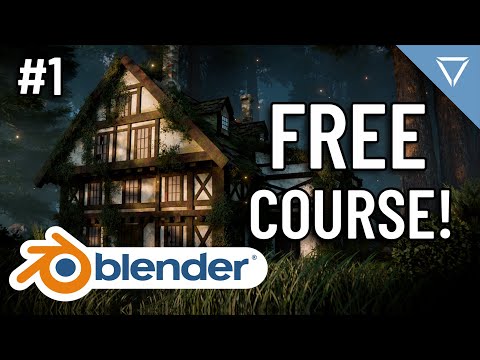 How to Use Blender - Abandoned House! Part 1 - Introduction!