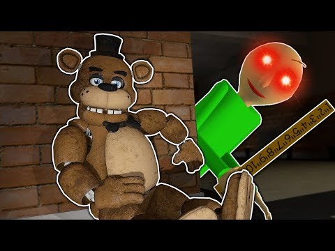 Baldi Finds Us in His School of Terror! - Garry's Mod Gameplay - Baldi's Basics Hide and Seek