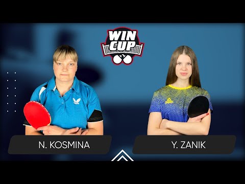 12:15 Natalia Kosmina - Yulianna Zanik West 2 WIN CUP 23.06.2024 | Table Tennis WINCUP
