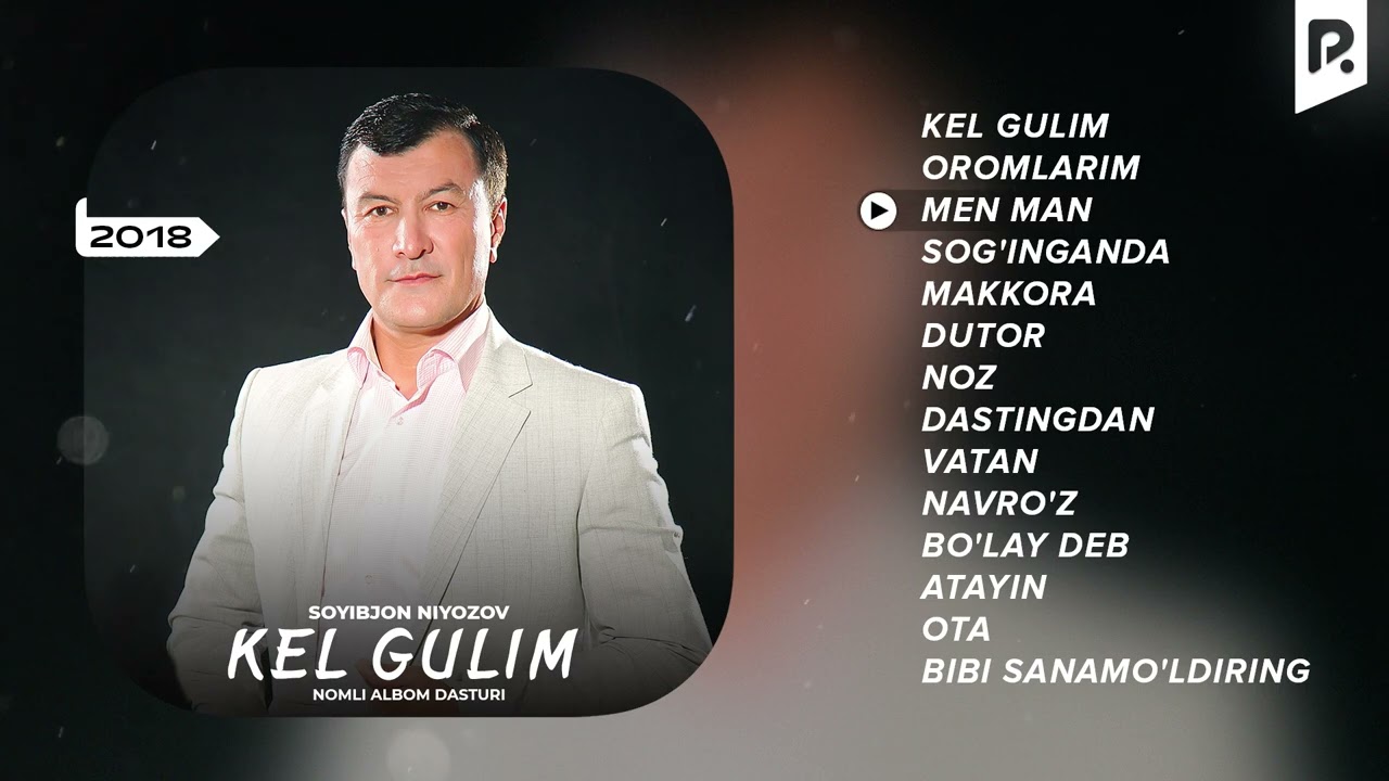 Soyibjon Niyozov - Kel gulim nomli albom dasturi 2018