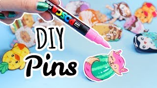 I Made DIY Plastic Pins...it