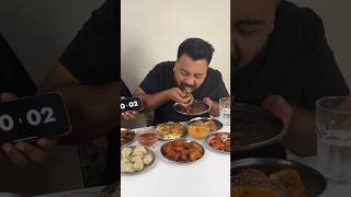10 SECONDS FASTEST MOMOS EATING CHALLENGE😱 IMPOSSIBLE🔥 #shorts #streetfood #eating