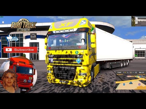 Euro Truck Simulator 2 (1.32) SCS Schwarzmuller Trailer Reworked v1.1 1.32.x + DLC's & Mods