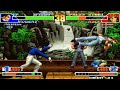 The King Of Fighters 98 Robert Heidern Joe Vs Leona Ralf Clark