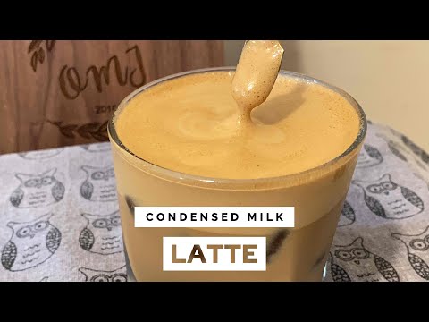 CONDENSED MILK LATTE | WHIPPED COFFEE