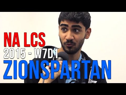 NA LCS 2015: ZionSpartan "I honestly don't expect anything less than first"