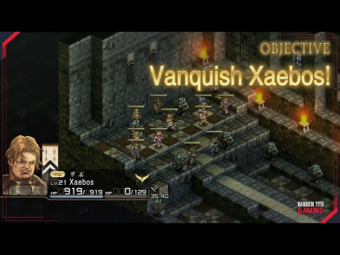 Tactics Ogre: Reborn (Chapter 3 - Chaotic Route) - Vanquish Xaebos Ronsenbach - Brigantys Castle