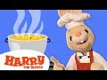 Harry And Larry Pretend Play Kids Chef | Baby Learning First Words with The Jobs Song for Toddlers