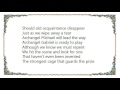 Elvis Costello - The Sharpest Thorn Lyrics