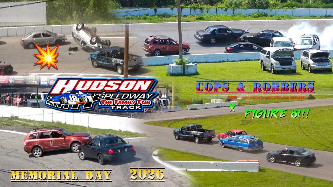 Cops & Robbers Chaos at Hudson Speedway Mayhem 2026