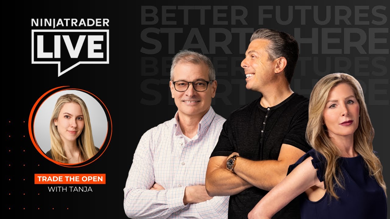 NinjaTrader Live | Futures Trading + Market Analysis with Larry Lepard + Tanja Trades (5/19/25)