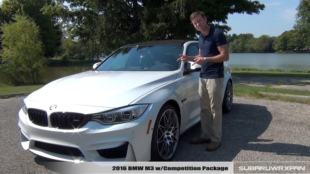 Review: 2016 BMW M3 w/ Competition Package