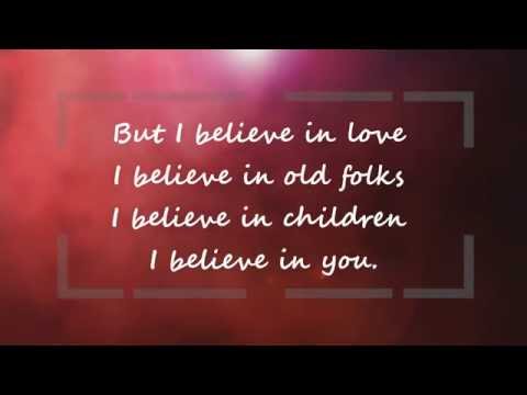 I believe in You-  Don Williams HD LYRICS