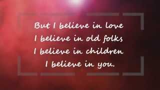 I believe in You-  Don Williams HD LYRICS