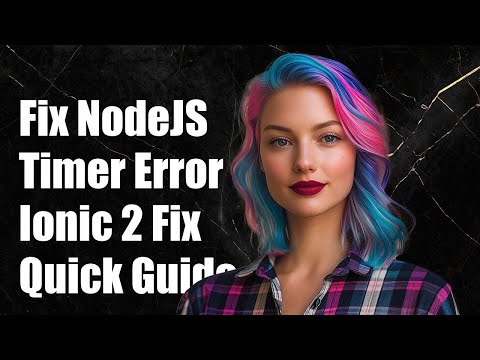 Fixing Cannot Find Namespace Nodejs Error With Nodejs Timer In Ionic 2