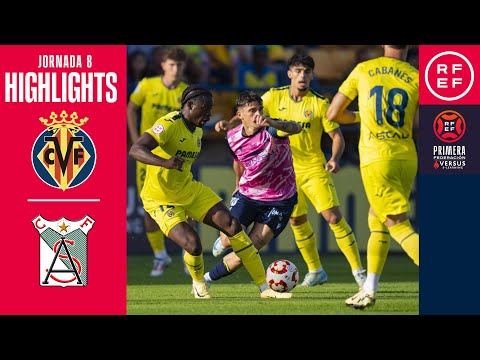 Resumen #PrimeraFederación | Villarreal CF "B" 1-1 Atlético Sanluqueño CF | Jornada 8 | T. 2024/2025