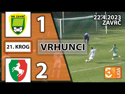 Vrhunci: ZAVRČ 1 : 2 DRAVINJA  | 3. SNL-Vzhod