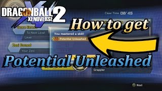 Dragonball Xenoverse 2 How to get Potential Unleash & Z Rank Tests