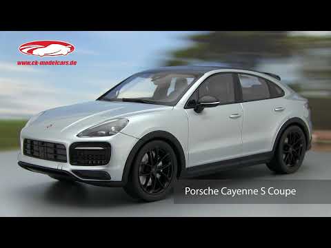 Norev 1:18 Porsche Cayenne S Coupe 2019 dolomite silver Norev 1:18 Porsche Cayenne S Coupe 2019 dolomite silver