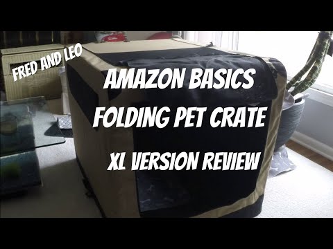 Amazon Folding Pet Crate Review