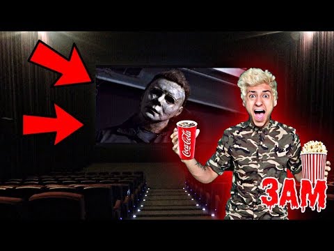 DO NOT WATCH HALLOWEEN MOVIE AT 3AM!! *OMG MICHAEL MYERS CAME TO MY HOUSE*