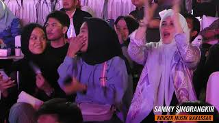 Download lagu Tantenya jadi SALTING  !!! SAMMY SIMORANGKIR Kesedihanku Live at Makassar 2023 mp3